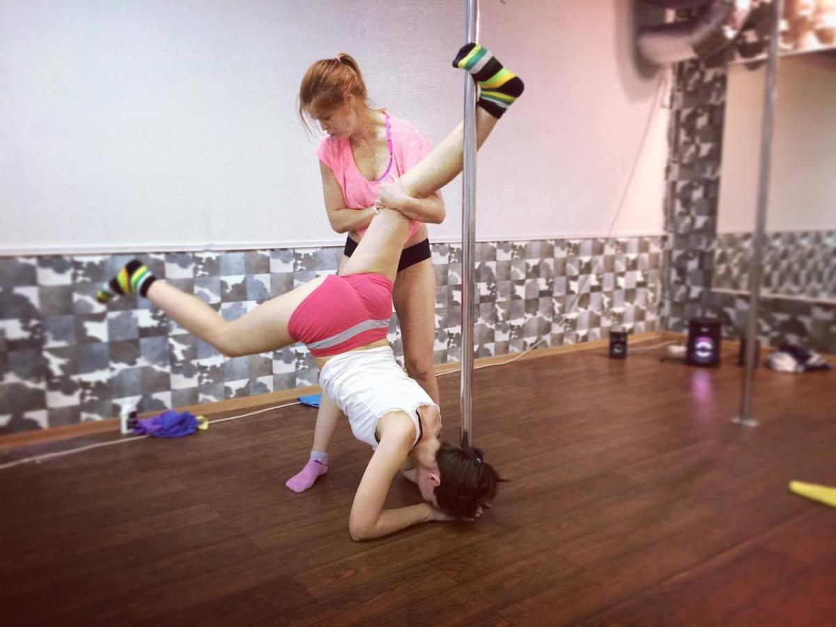 Pole dance для начинающих